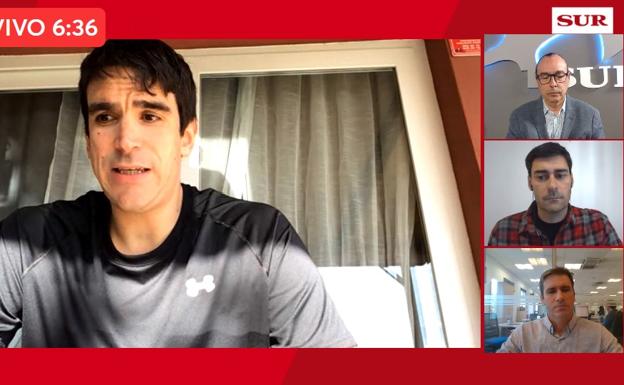 La tertulia de baloncesto de SUR repasa la actualidad del Unicaja, con Carlos Suárez como invitado