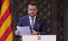 Aragonès celebra que la supresión de la sedición «acerca» a la amnistía