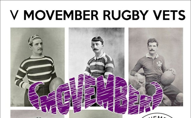 Rincón de la Victoria celebra el Movember Rugby con un torneo triangular de equipos veteranos