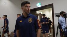 Sesión de video horas antes del debut de España en el Mundial