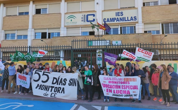 El instituto Campanillas denuncia el «abandono» de sus alumnos más vulnerables