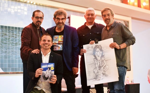 '¡Viberti, Viberti!': la leyenda del 'Zapatones' sigue presente en el malaguismo