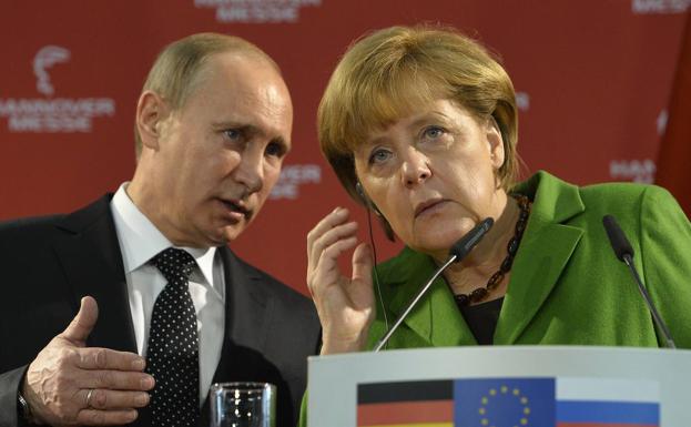 Angela Merkel: «Hace falta una fuerza increíble para plantar cara a Rusia»