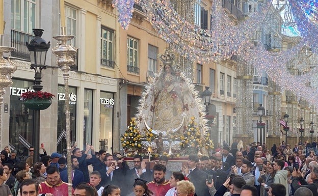 La Virgen de los Remedios sale a la calle para abrir el tiempo de adviento