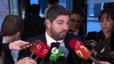 Presidente de Murcia ve "sectáreo" plantear un recorte del trasvase Tajo-Segura
