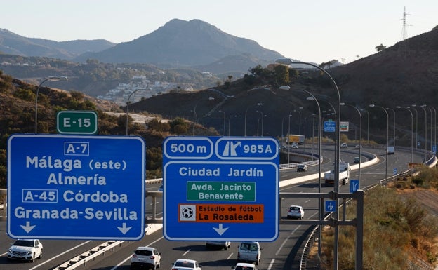 Ojo a los cambios en el kilometraje de toda la A-7 en Málaga