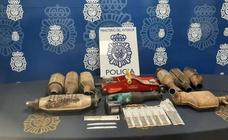 Detenido en Málaga con ocho catalizadores sustraídos y herramientas específicas para los robos