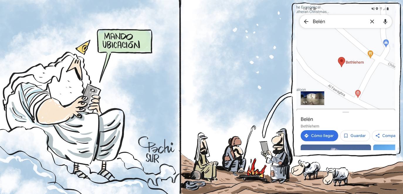 El mes de diciembre en las viñetas de Idígoras y Pachi