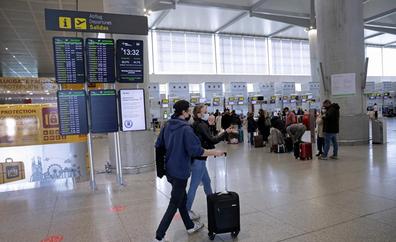Más de 2.900 vuelos operarán en el aeropuerto de Málaga en el Puente de Diciembre