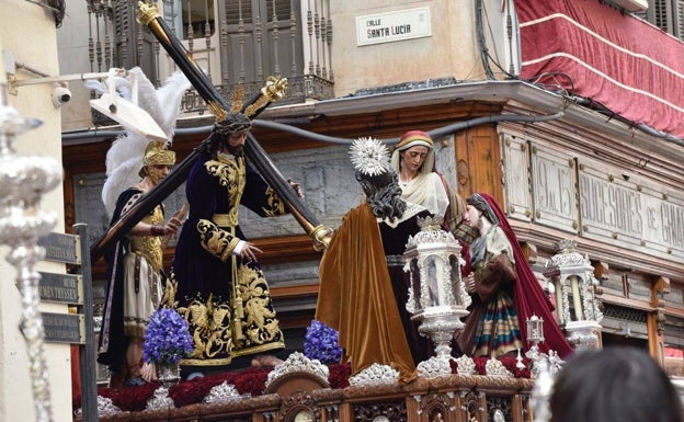 El Nazareno de la Salutación será retirado del culto durante unos días para una pequeña intervención