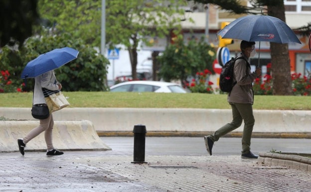 Aemet prevé lluvias de hasta 100 litros en Málaga desde hoy hasta el próximo domingo