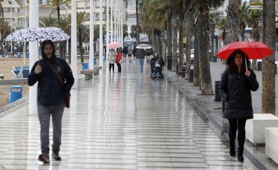 La lluvia podría volver a caer en Málaga este miércoles