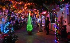 La calle de Marbella que crea su propio cuento de Navidad