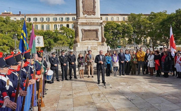 Torrijos, en el recuerdo, 191 años después de su fusilamiento en Málaga en defensa de la libertad