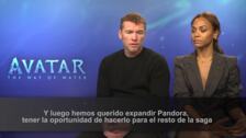 Los protagonistas de la secuela de Avatar afirman que "no es una copia de la original"