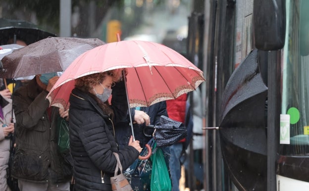 La borrasca 'Efraín' deja más de 90 litros en el interior de Málaga, y seguirá lloviendo