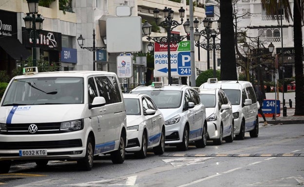 El sector del taxi de Marbella cierra un año «positivo»
