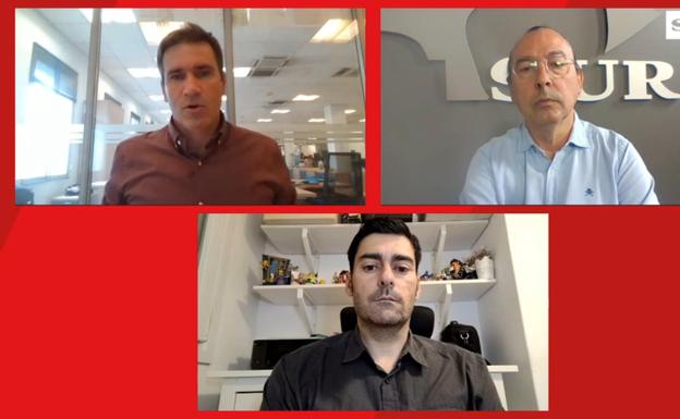 Las aspiraciones del Unicaja, a debate en la tertulia de la redacción de SUR