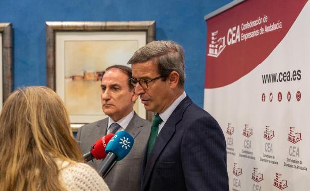 La Junta y la Confederación de Empresarios acuerdan medidas para modernizar e impulsar los espacios productivos de Andalucía