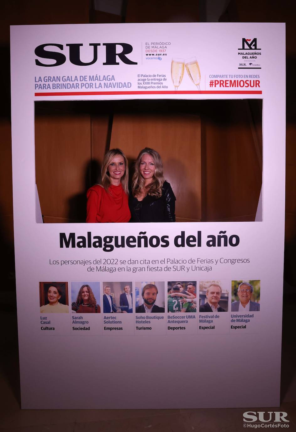 XXIII Premios Malagueños del Año | Las otras 'portadas' de SUR en la gala de entrega