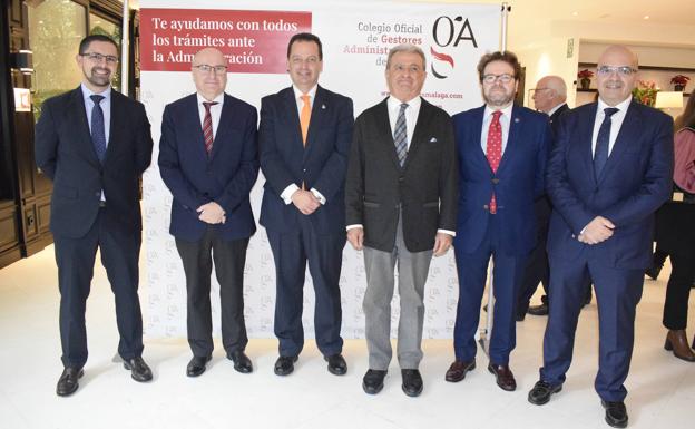 El Colegio de Gestores Administrativos de Málaga celebra la Navidad