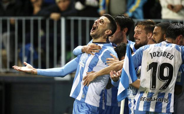 Así contamos la importantísima victoria del Málaga al Alavés (1-0)