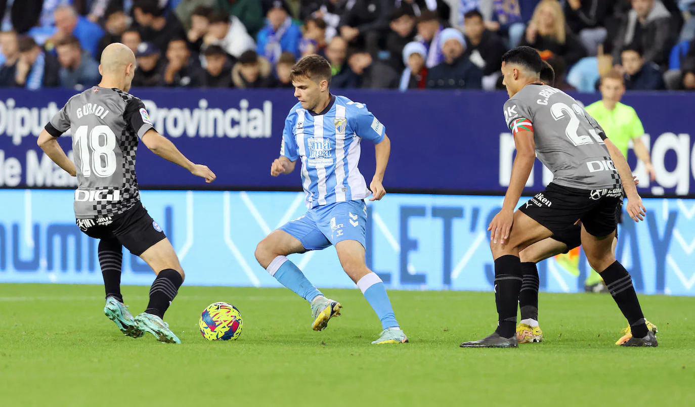 Las mejores imágenes del Málaga 1-0 Alavés
