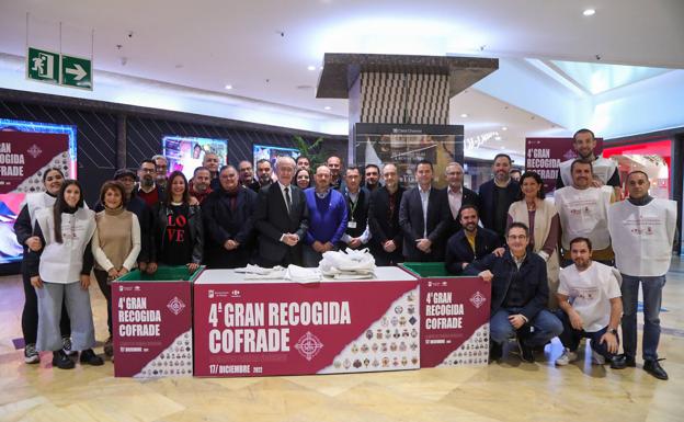 La marcha más solidaria de los cofrades malagueños