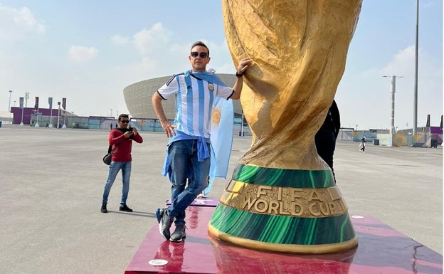 Leo Portolesi, emoción argentina desde Málaga para la final de Qatar: «La pasión no tiene precio»