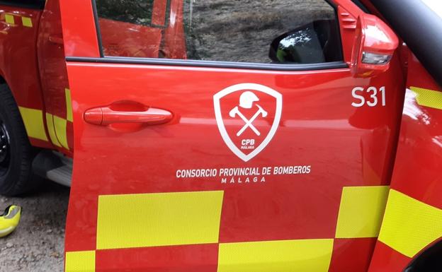 Herido un hombre en el incendio de un apartamento en Benalmádena