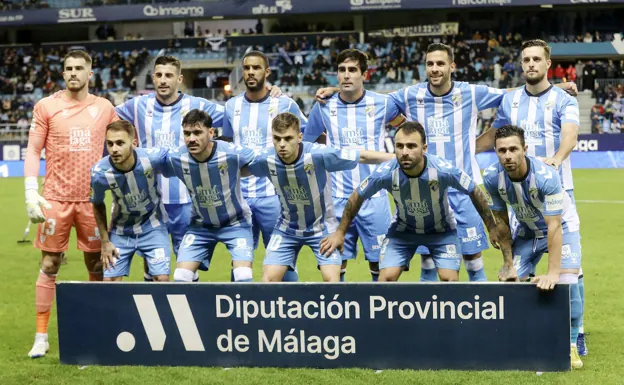 El Málaga repite once por primera vez esta campaña