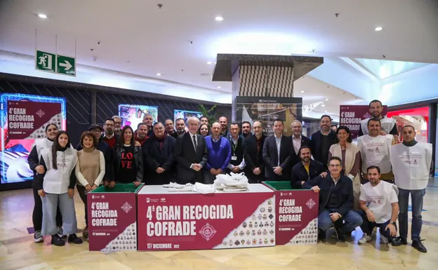 Sesenta toneladas de solidaridad cofrade en Málaga