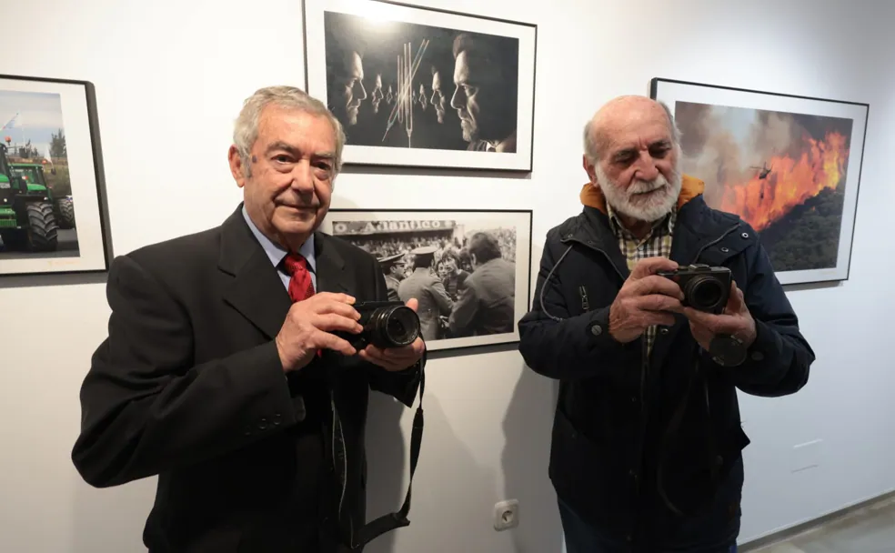 Pepe Ponce y Eugenio Griñán, retrato de dos maestros cámara en mano