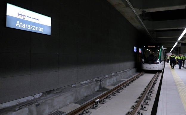 El metro culminará antes de final de año las pruebas de seguridad en el tramo del Centro de Málaga