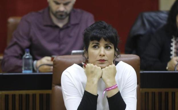 Teresa Rodríguez se despide del Parlamento con gratitud por haber estado «demasiado cómoda»