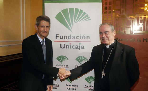 La Fundación Unicaja y el Obispado de Málaga renuevan su alianza para la conservación del patrimonio histórico-artístico
