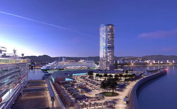 El subdelegado del Gobierno en Málaga cree que la torre del puerto «hipoteca el paisaje»