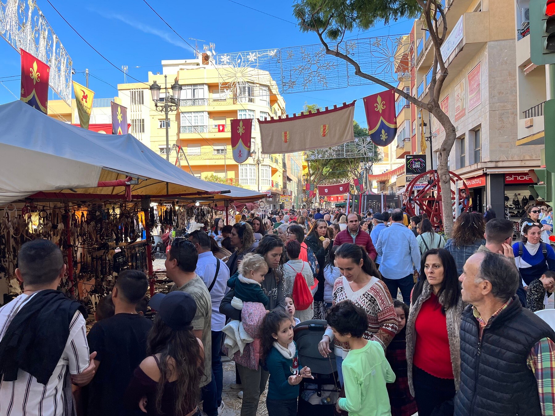 Fuengirola convierte su centro en una Feria Medieval para los más pequeños