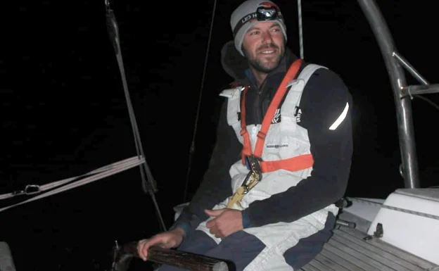 Dionisio Mendiola, de Noruega a Málaga en un pequeño velero