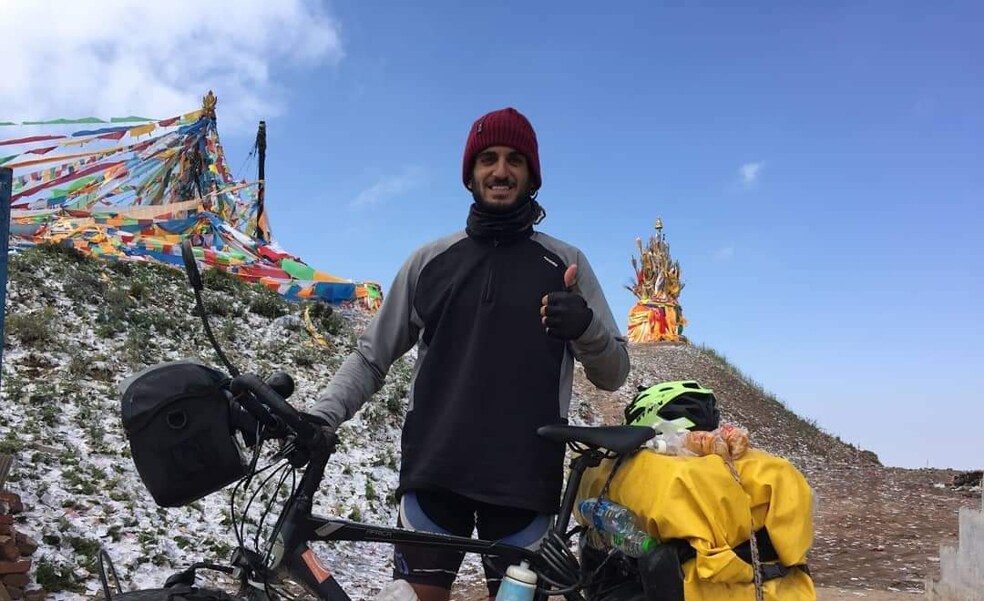 Roberto Merchán, cinco años y 33.000 kilómetros para viajar de Tailandia a Ardales en bici