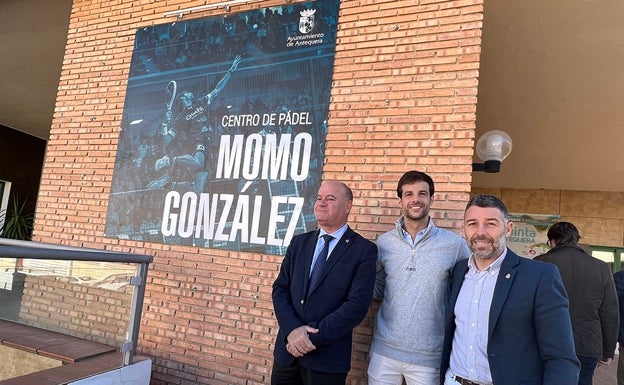 Momo González da su nombre a un centro deportivo en Antequera