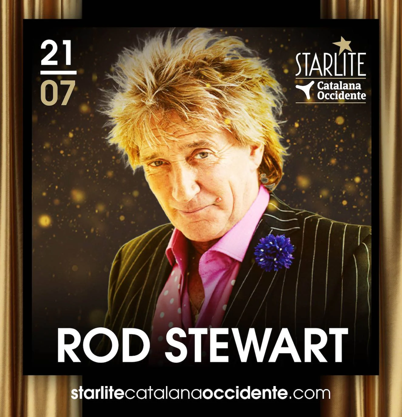 Rod Stewart ofrecerá un concierto en Málaga en verano de 2023