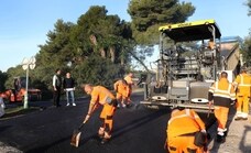 Finaliza el plan especial de asfaltado de Las Chapas en Marbella