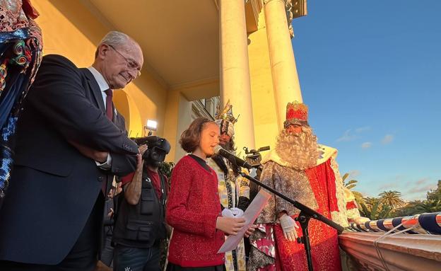 Carta íntegra a los Reyes Magos de Olga Sánchez Ruiz en representación de los niños y niñas de Málaga