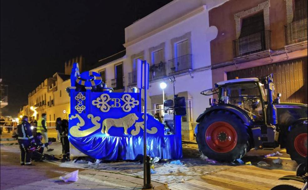 Atropello múltiple en la cabalgata de Marchena: los frenos del tractor sí funcionaban tras el accidente