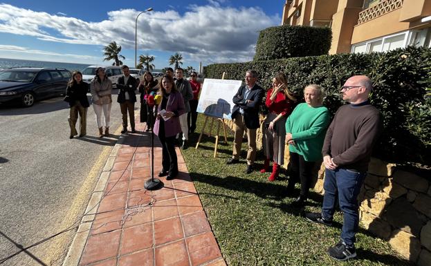La Senda Litoral avanza en la Axarquía con una pasarela de 165 metros sobre el río Torrox