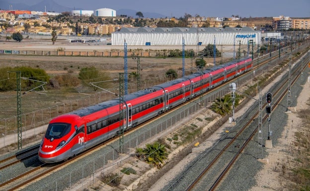 Los nuevos trenes Iryo tendrán hasta cinco frecuencias diarias entre Málaga y Madrid a mediados de año