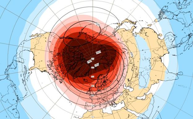 'Calentamiento súbito estratosférico': cuándo podría llegar este mes y cuáles serían sus consecuencias en España