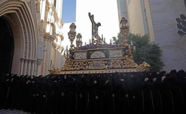 Las imágenes de la Cofradía de la Clemencia recibirán culto en la iglesia del Sagrado Corazón de Málaga