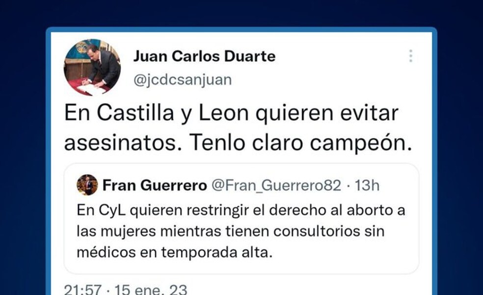 El respaldo del portavoz del PP en Huelva a las medidas antiabortistas en Castilla y León levantan una tormenta política en Andalucía